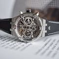 Maurice Lacroix Maurice Lacroix Aikon Automatic  AI6098-SS001-090-1 механические мужские часы часы крупный план черный циферблата